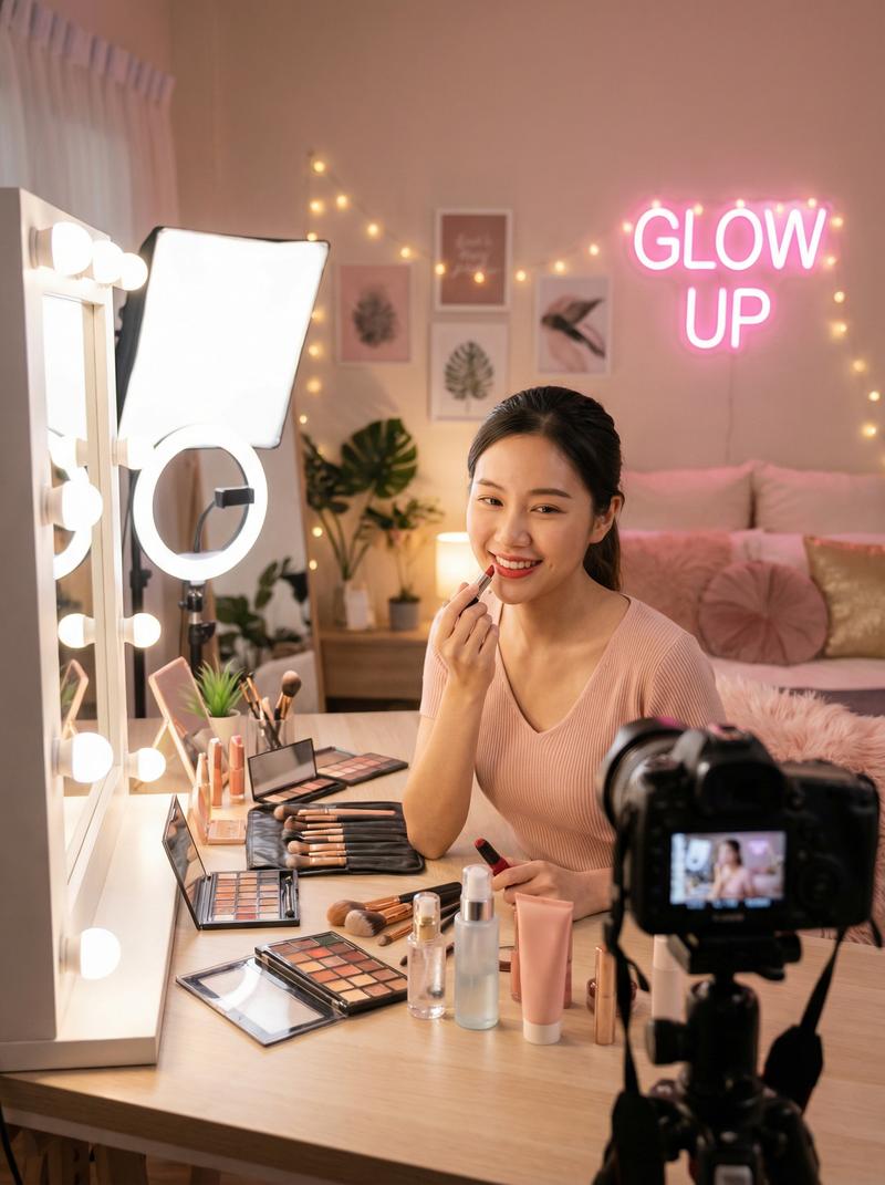 偷拍美妆视频教程